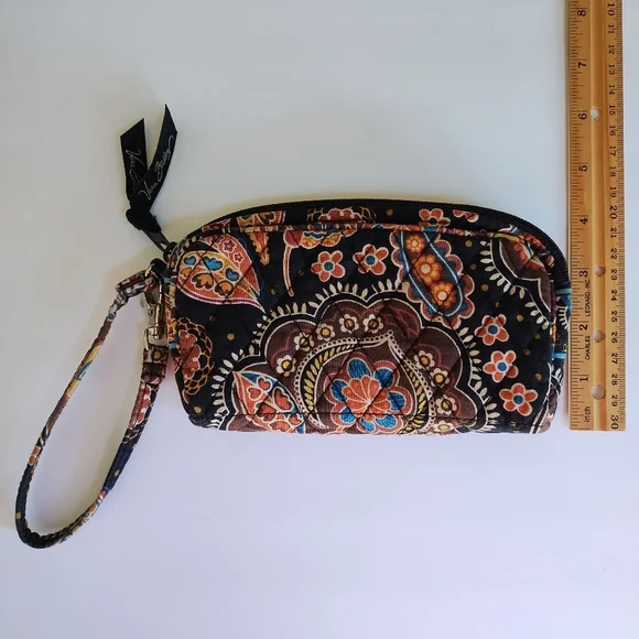 Vera Bradley Kensington Paisley & Floral Wristlet - Picture 4 of 13